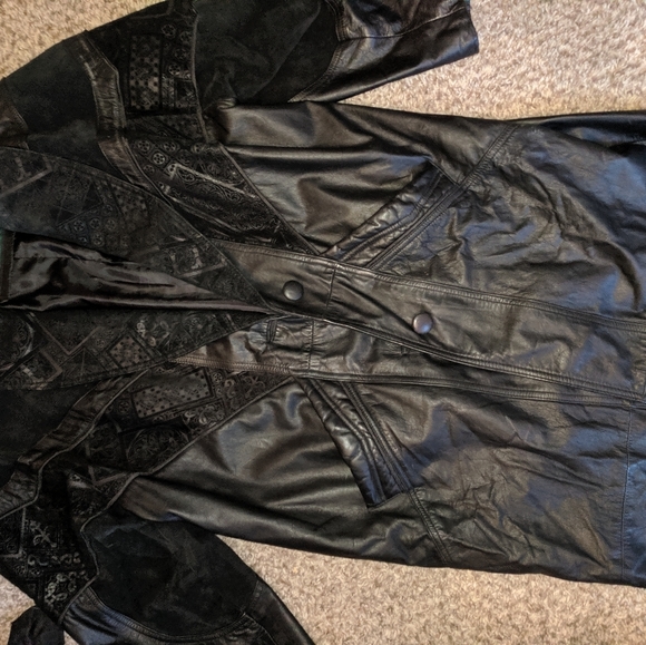Outbrook leather jacket - Picture 1 of 3